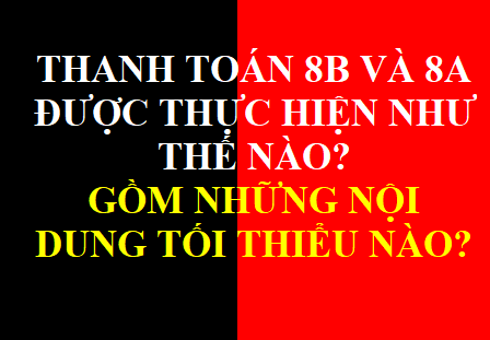 Hướng dẫn trình tự làm hồ sơ thanh toán theo mẫu 8b Nghị định 11/2020/NĐ-CP có ví dụ minh họa